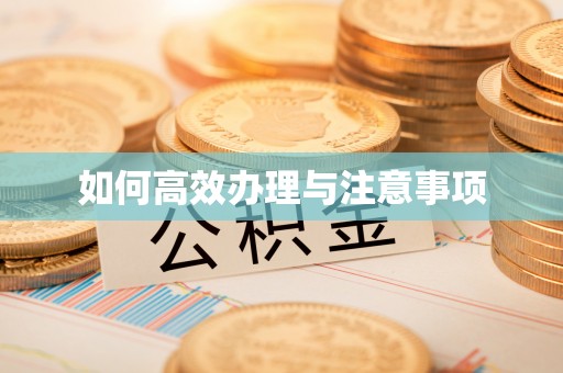 通州如何高效办理与注意事项