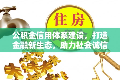 通州公积金信用体系建设，打造金融新生态，助力社会诚信发展