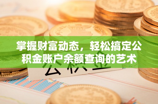 通州掌握财富动态，轻松搞定公积金账户余额查询的艺术