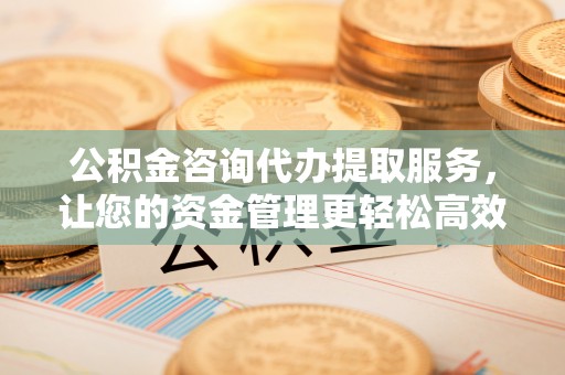 通州公积金咨询代办提取服务，让您的资金管理更轻松高效