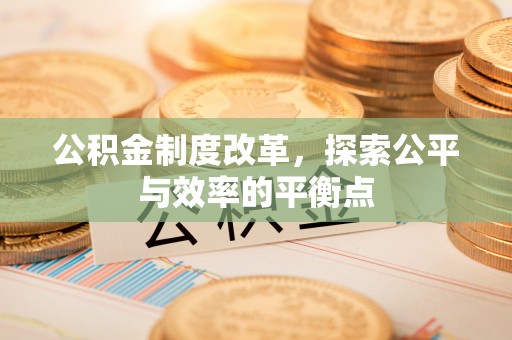 通州公积金制度改革，探索公平与效率的平衡点