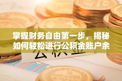 通州掌握财务自由第一步，揭秘如何轻松进行公积金账户余额查询